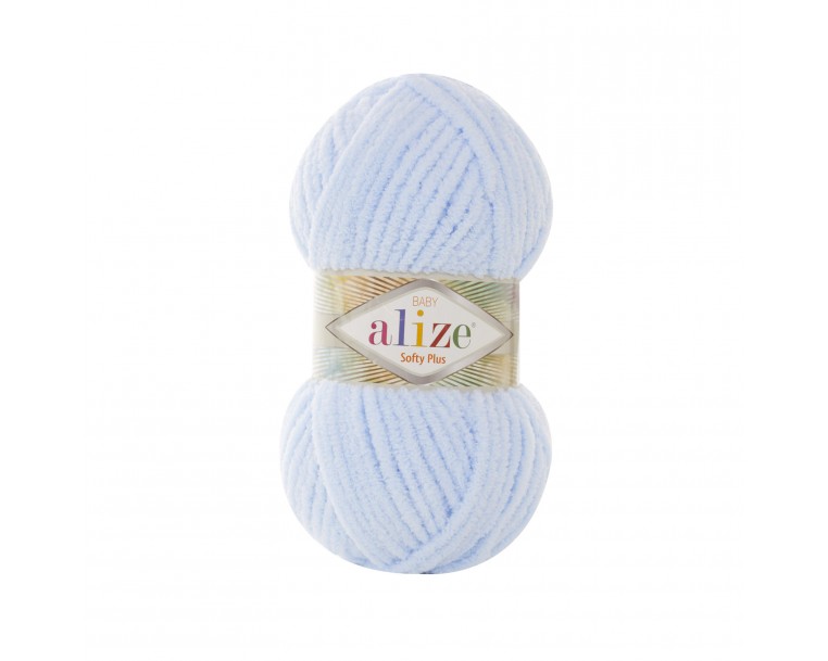 ALIZE Softy Plus 183 - світло-блакитний